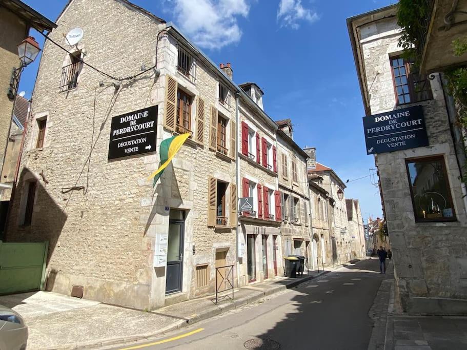 La Belle Cuvee - Plein Centre-Ville Chablis Extérieur photo